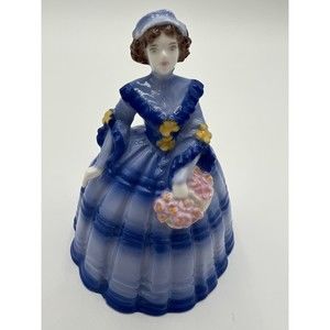 Coalport Lady Minuettes‎ Autumntime Made in England Bone China Handmade Signed